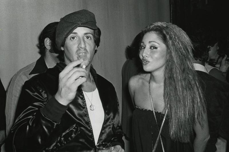 Sylvester Stallone and Sheryl Slocum at Studio 54... Sylvester Stallone and Sheryl Slocum at Studio 54...