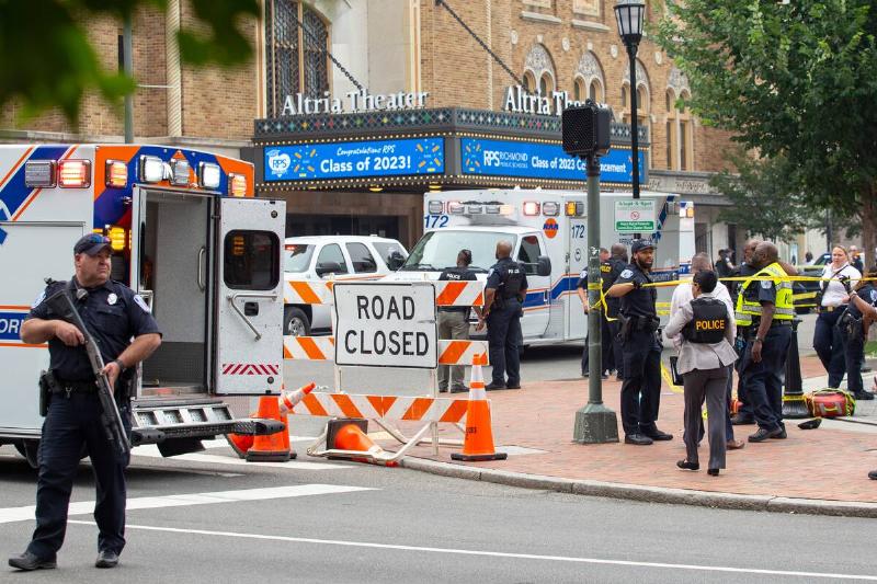 Graduation shooting in Richmond