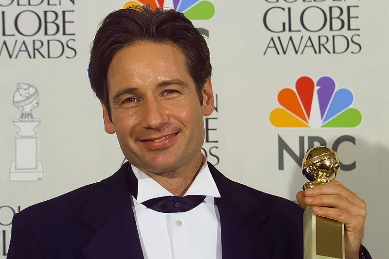 Winner David Duchovny at Golden Globes Awards Show 1997 Winner David Duchovny at Golden Globes Awards Show 1997