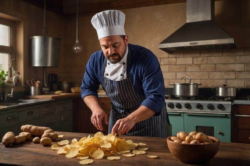 Leonardo_Kino_XL_Create_a_photo_Chef_creating_potato_chips_in_0-61693 Leonardo