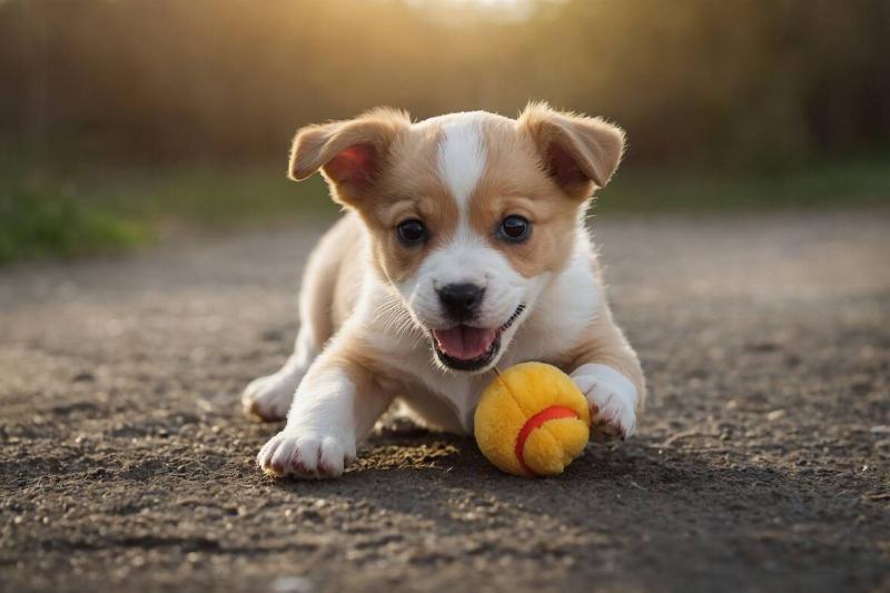 Leonardo_Kino_XL_Create_a_photo_Puppy_playing_with_a_squeaky_t_2-29368 Leonardo