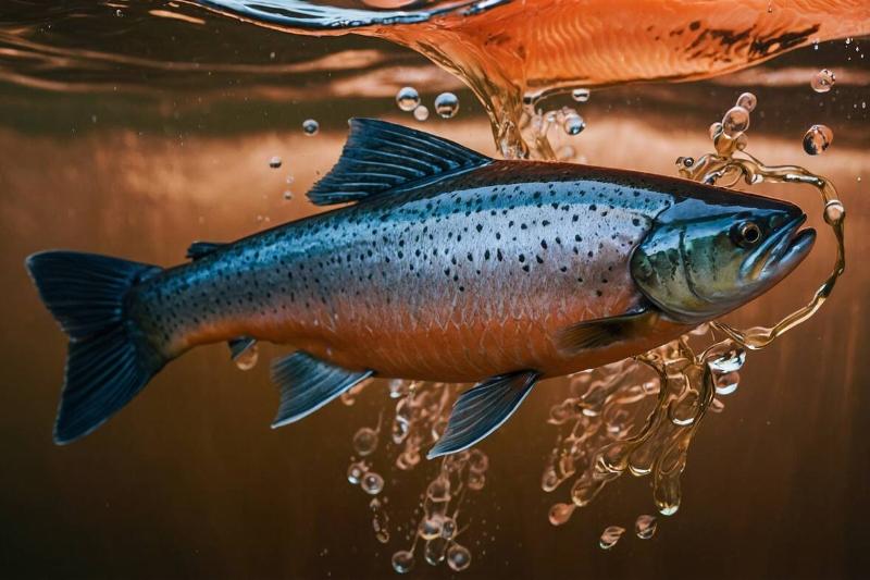 Leonardo_Kino_XL_Create_a_photo_Salmon_with_shiny_hair_flowing_0-17586 Leonardo