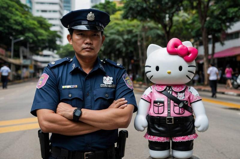 Leonardo_Kino_XL_Create_a_photo_Thai_police_officer_wearing_He_0-17235 Leonardo