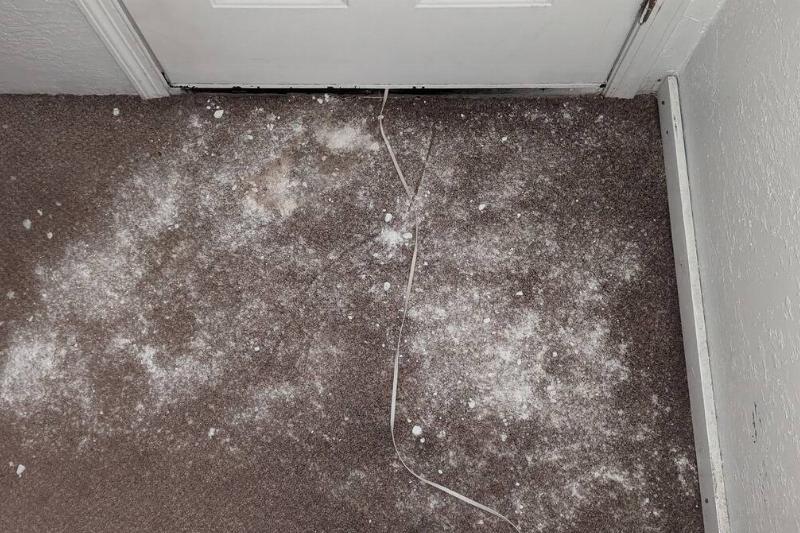 baking soda floor