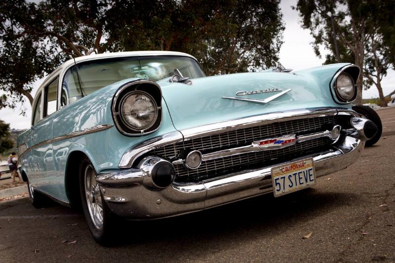Chevrolet Bel Air Sport Coupe vintage car