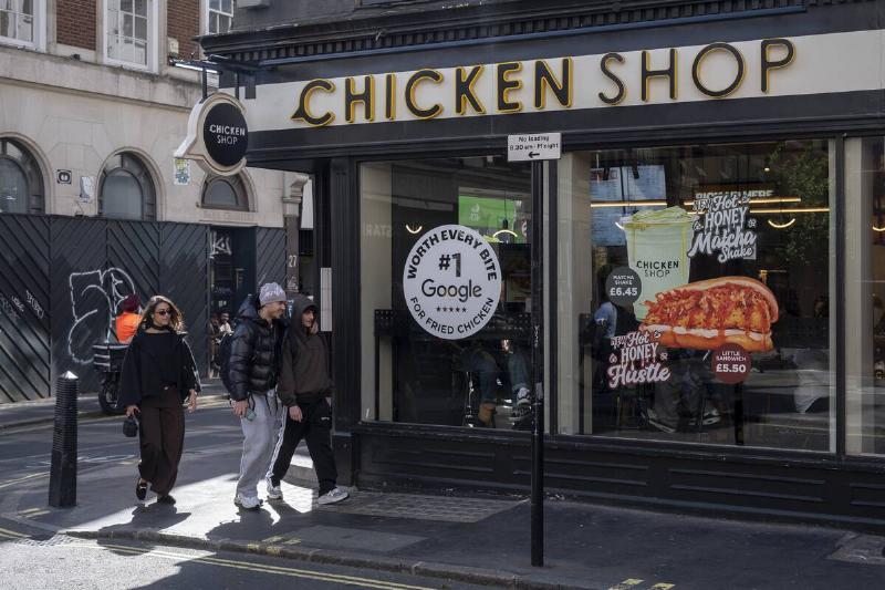 Chicken Shop In Soho London