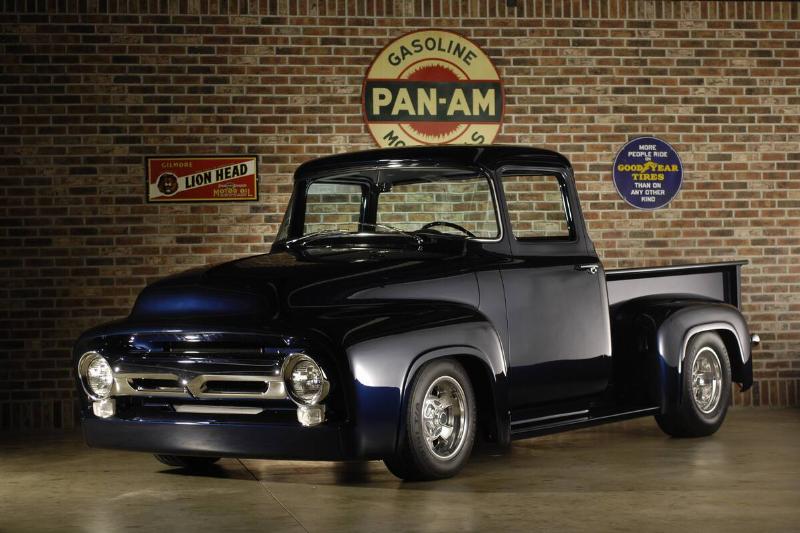 Ford F-100 on display