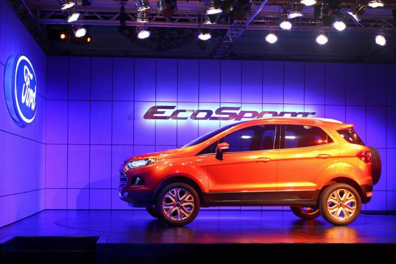 Ford EcoSport on display