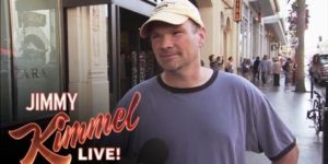 Jimmy Kimmel presents the iPhone 5.