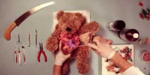 Teddy has an operation.