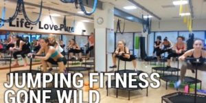 Jumping fitness gone wild.