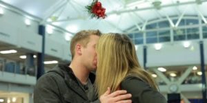 Mistletoe prank.