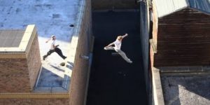 Parkour masters.