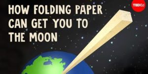 How folding paper can get you to the moon.