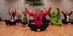The Grinch Does Yoga