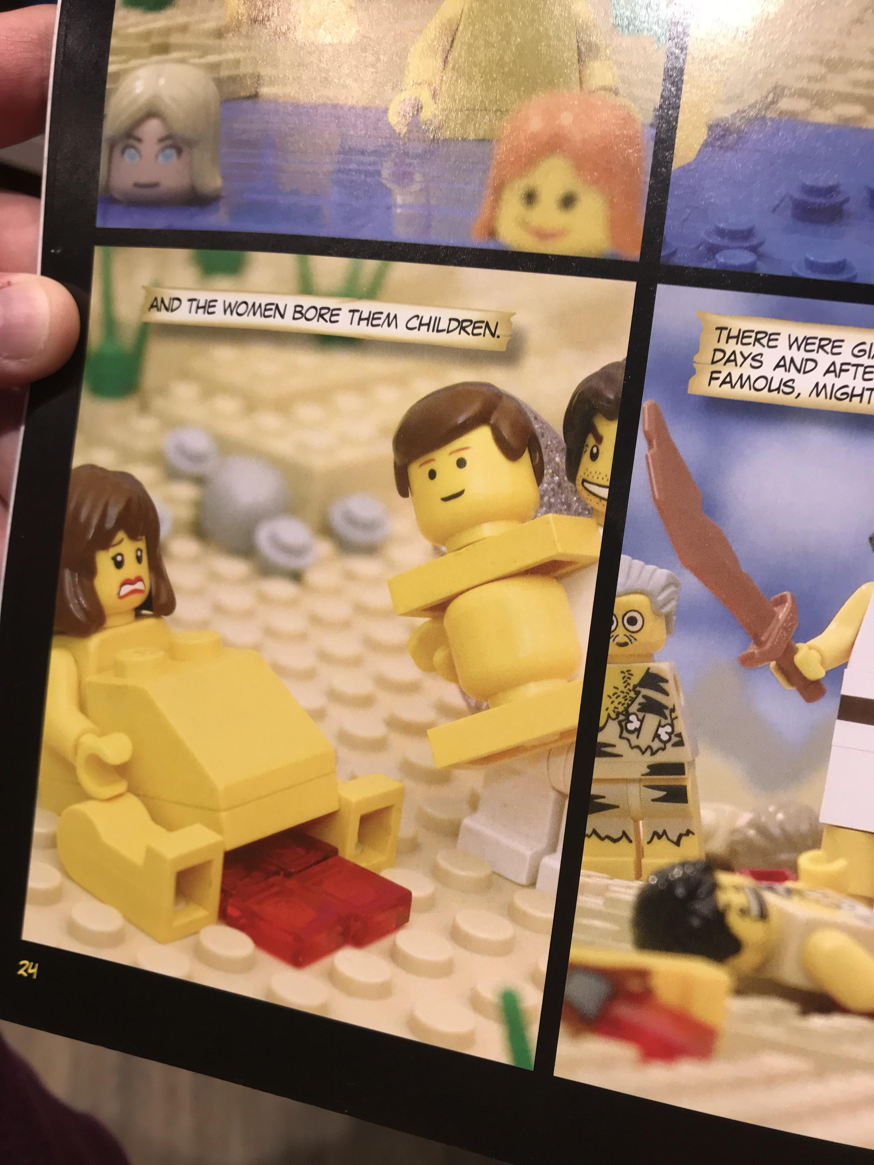 The Children's LEGO Bible is a thing.