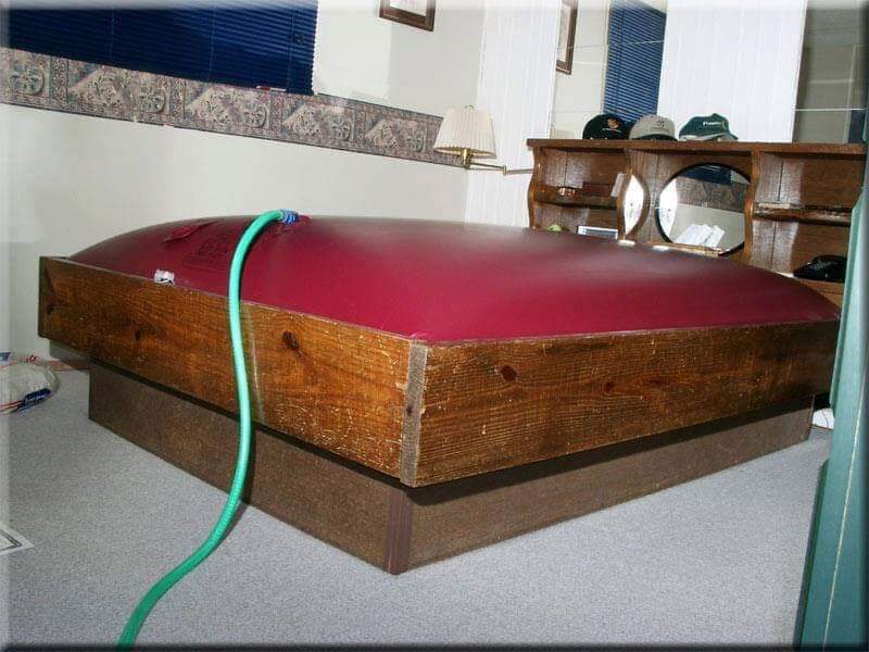 Waterbeds were ultra lit, circa 1985s.