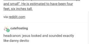 Thank you, Tiny Jesus.