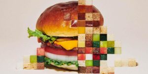 Cheeseburger deluxe, extra pixels