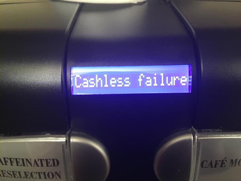 This coffee machine gets me :/