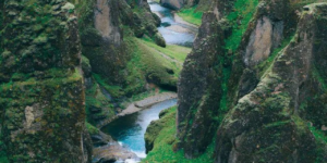 FjaÃ°rÃ¡rgljÃºfur (say it out loud) Canyon, Iceland