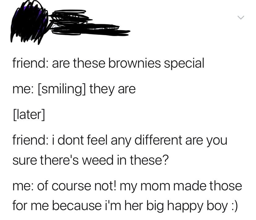 Mama's Special brownies