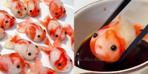 The goldfish are dumplings!