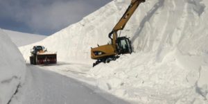 The amount of snow in Norway is absurd.