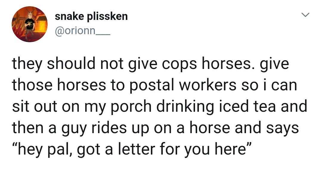 If I were in charge on the USPS...