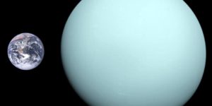 Sixty three earth’s can fit inside Uranus.