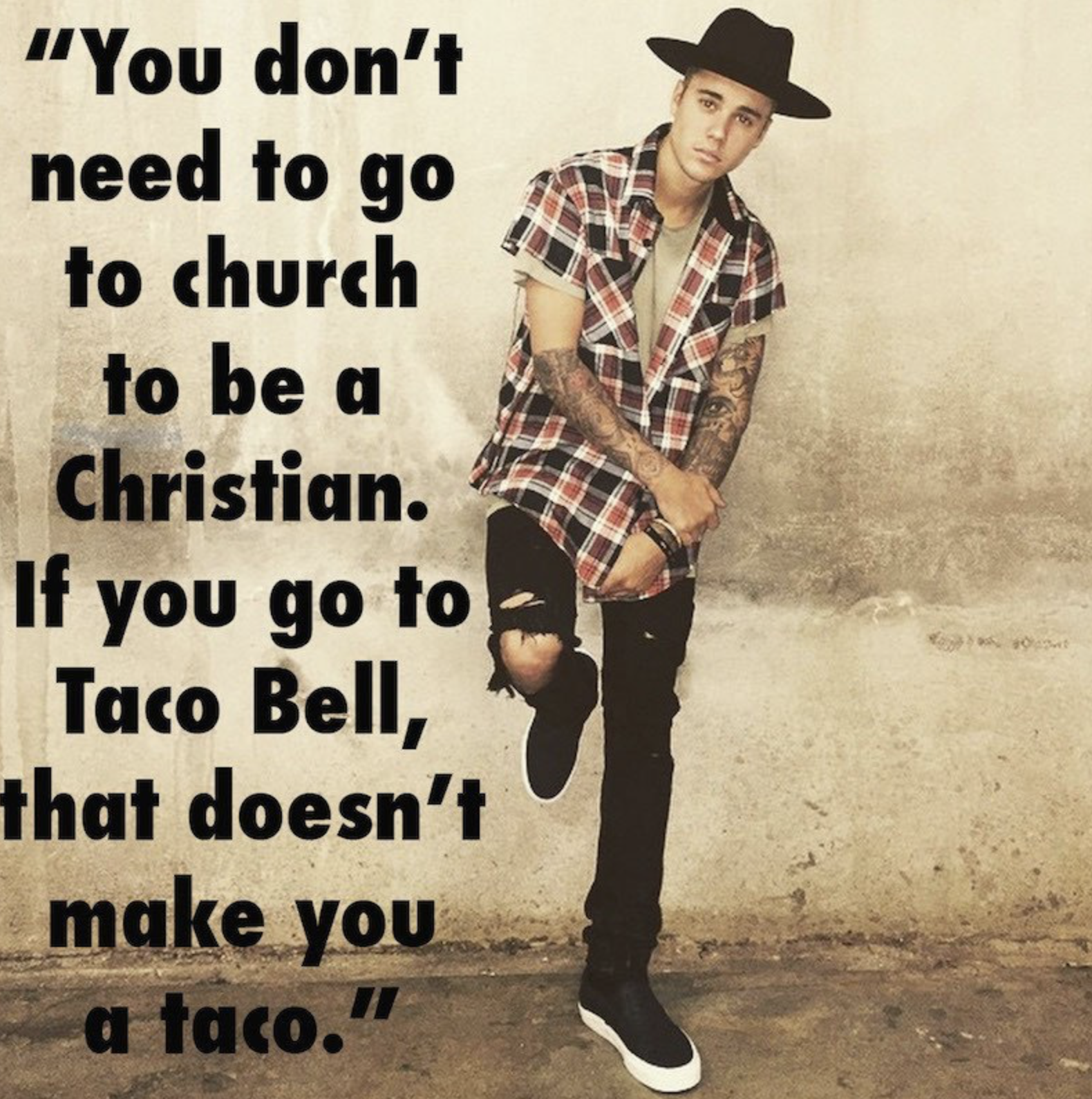 Words by Bieber