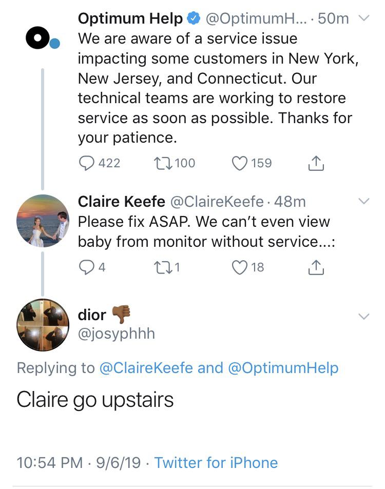 Gotdammit, Claire. Take the elevator!