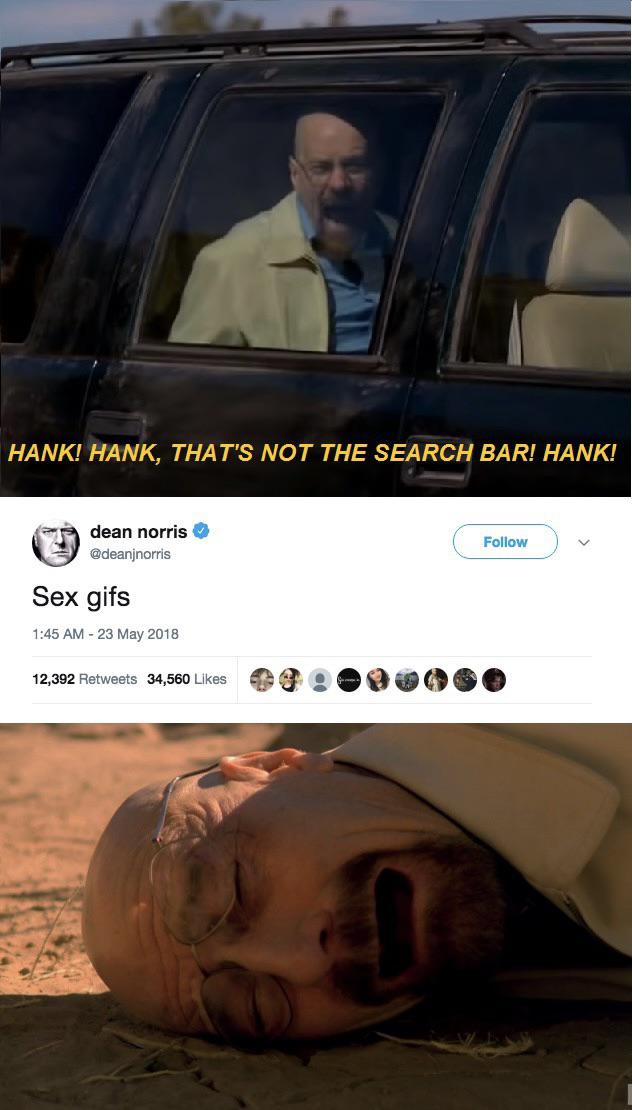 HANK NOOOOO!