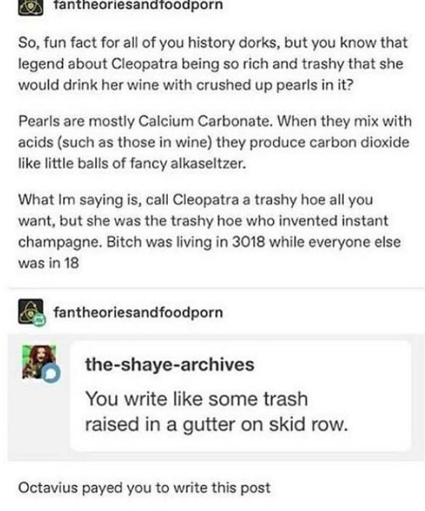 Cleopatra in the year 2525