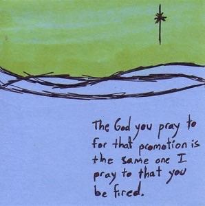 Pray harder.