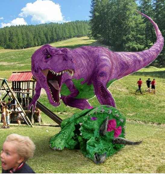 The Barney reboot may be a little too realistic...