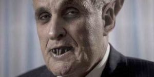 Rudy tested positive for Nosferatu, turns out.