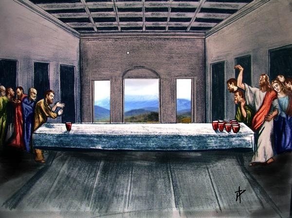 The after party of the last supper.