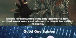 Good Guy Sauron