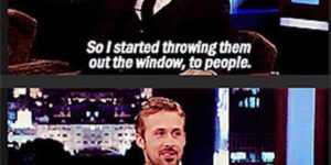 Ryan Gosling Is The Creepy Cookie Guy