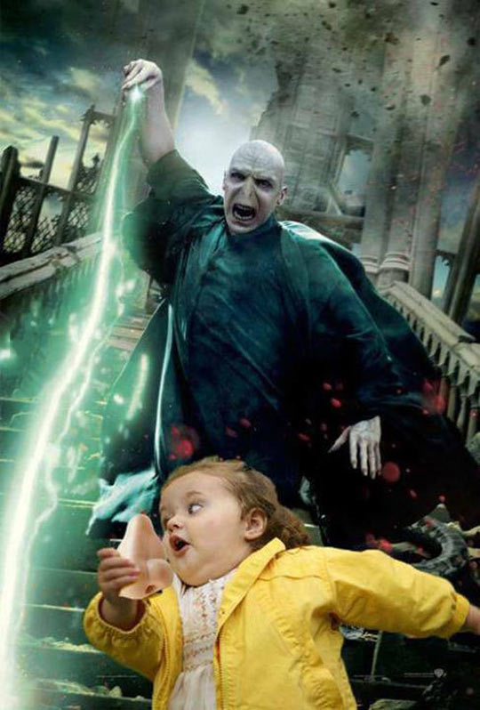 How Voldemort lost his nose.