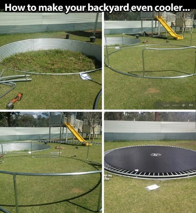 Next level trampolining.