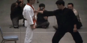 Bruce Lee’s one-inch and six-inch punch