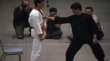 Bruce Lee's one-inch and six-inch punch
