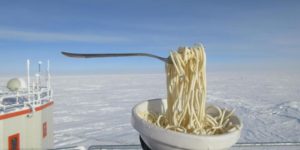 Noodles at -60C: Concordia research station, Antarctica