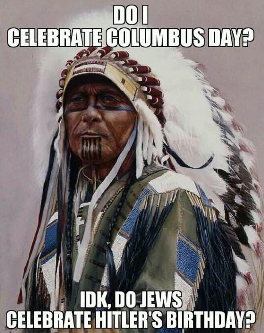 Not every American celebrates Columbus day.