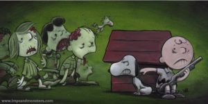 The Walking Dead – Peanuts style.