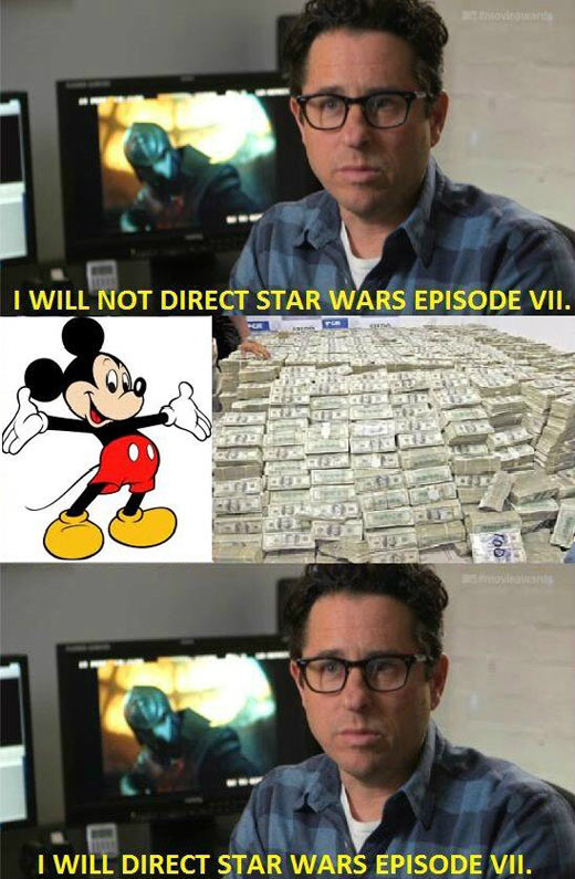 I will not direct Star Wars Episode VII