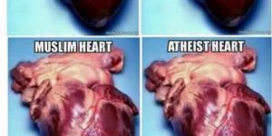 What the human heart looks like from each religion.