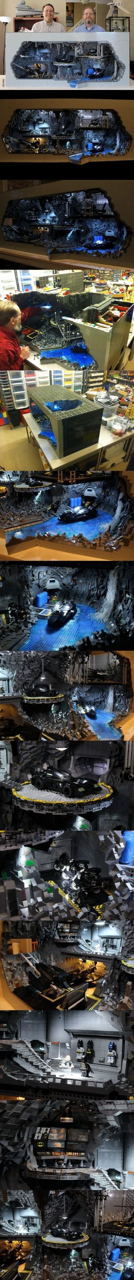 The Lego Bat Cave.